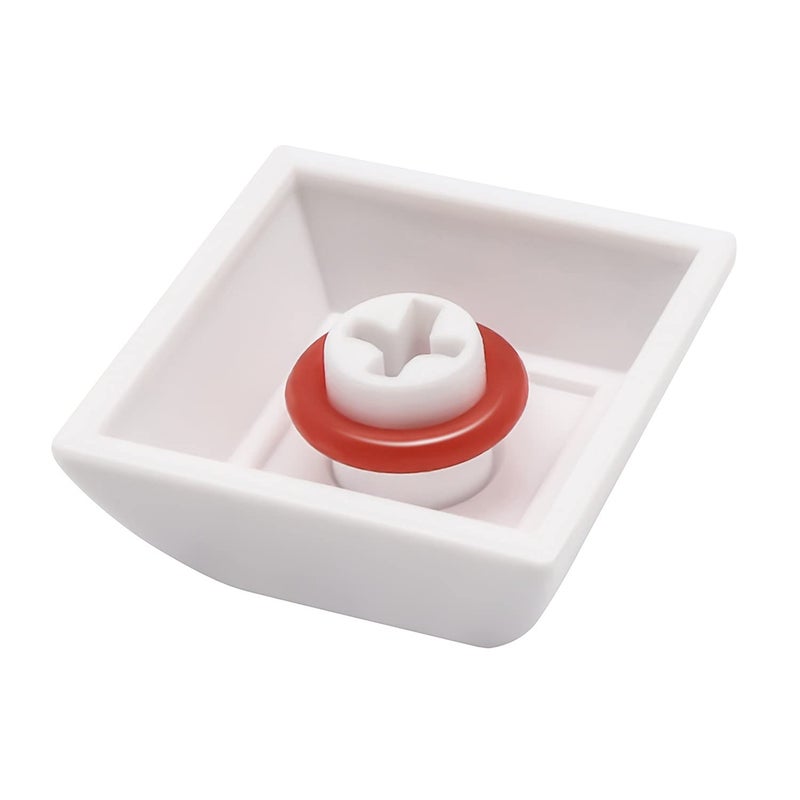 ThreeBulls 120Pcs Clear Rubber O-Ring Keyboard, O-Rings Keycaps, Switch Dampeners Keycap, for Cherry MX Key Switch Keyboards Dampers,Red - Image 4